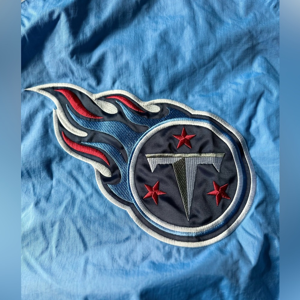 Tennessee Titans Starter Hooded Half Zip Pullover Jacket Mens Size Large - Picture 5 of 5